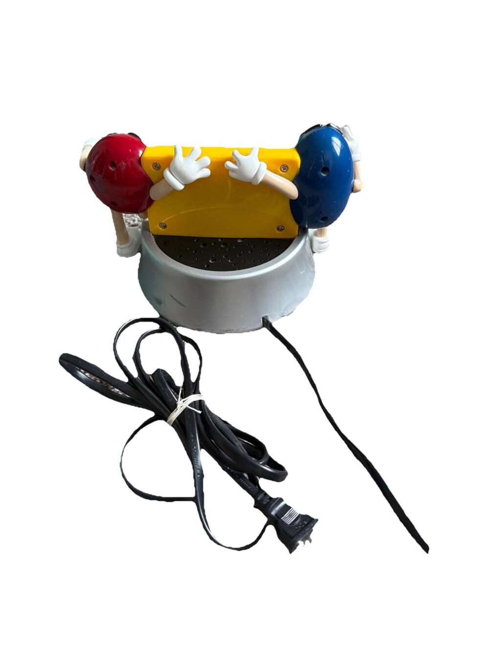 Vintage M&Ms Collectible AM/FM Digital Alarm Clock Radio Snooze Antenna - Picture 3 of 7